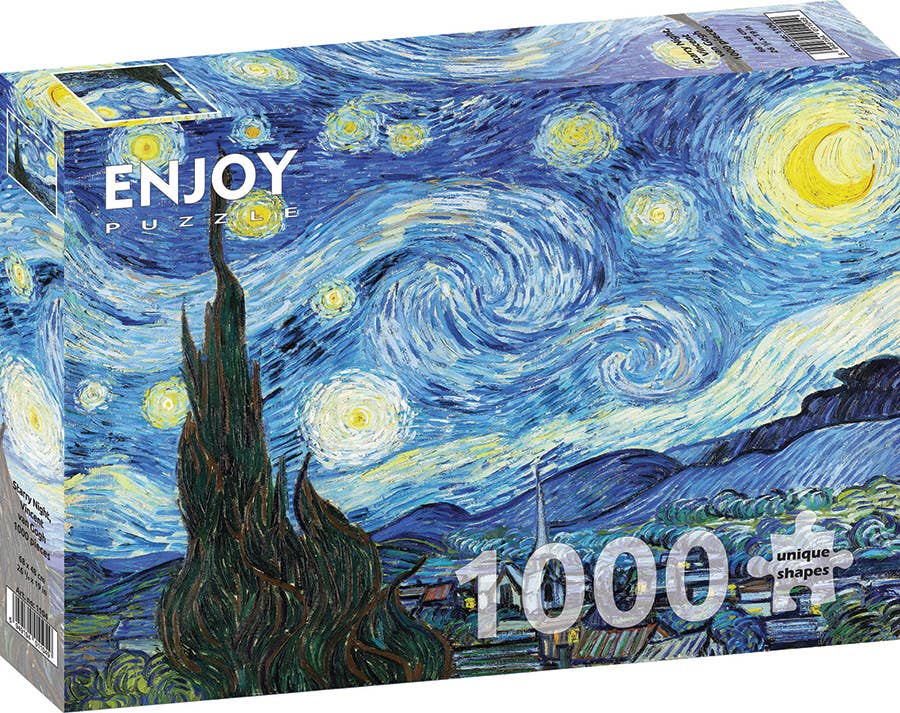 Van Gogh: Starry Night 1000pc Enjoy Puzzle