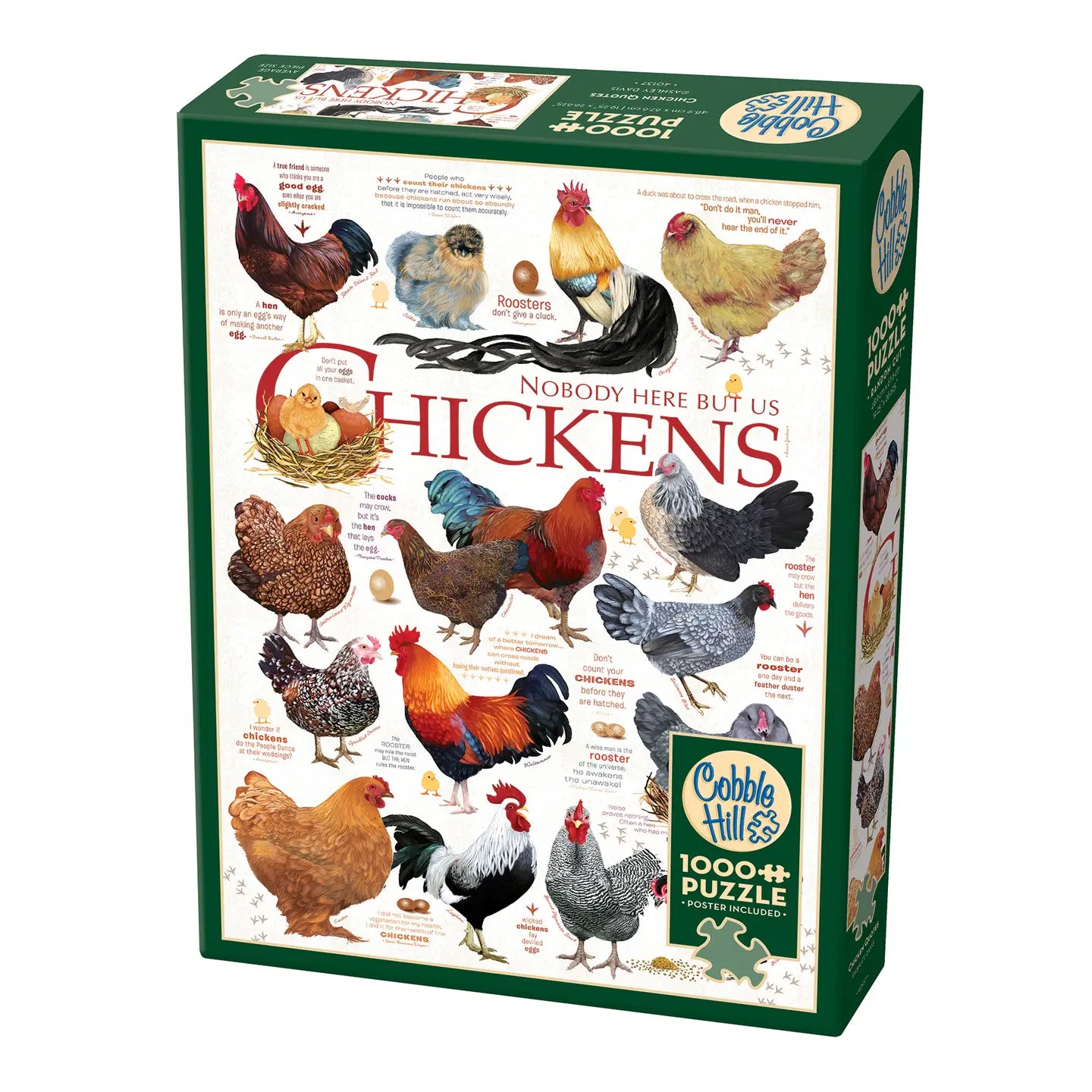 Chicken Quotes 1000pc Puzzle
