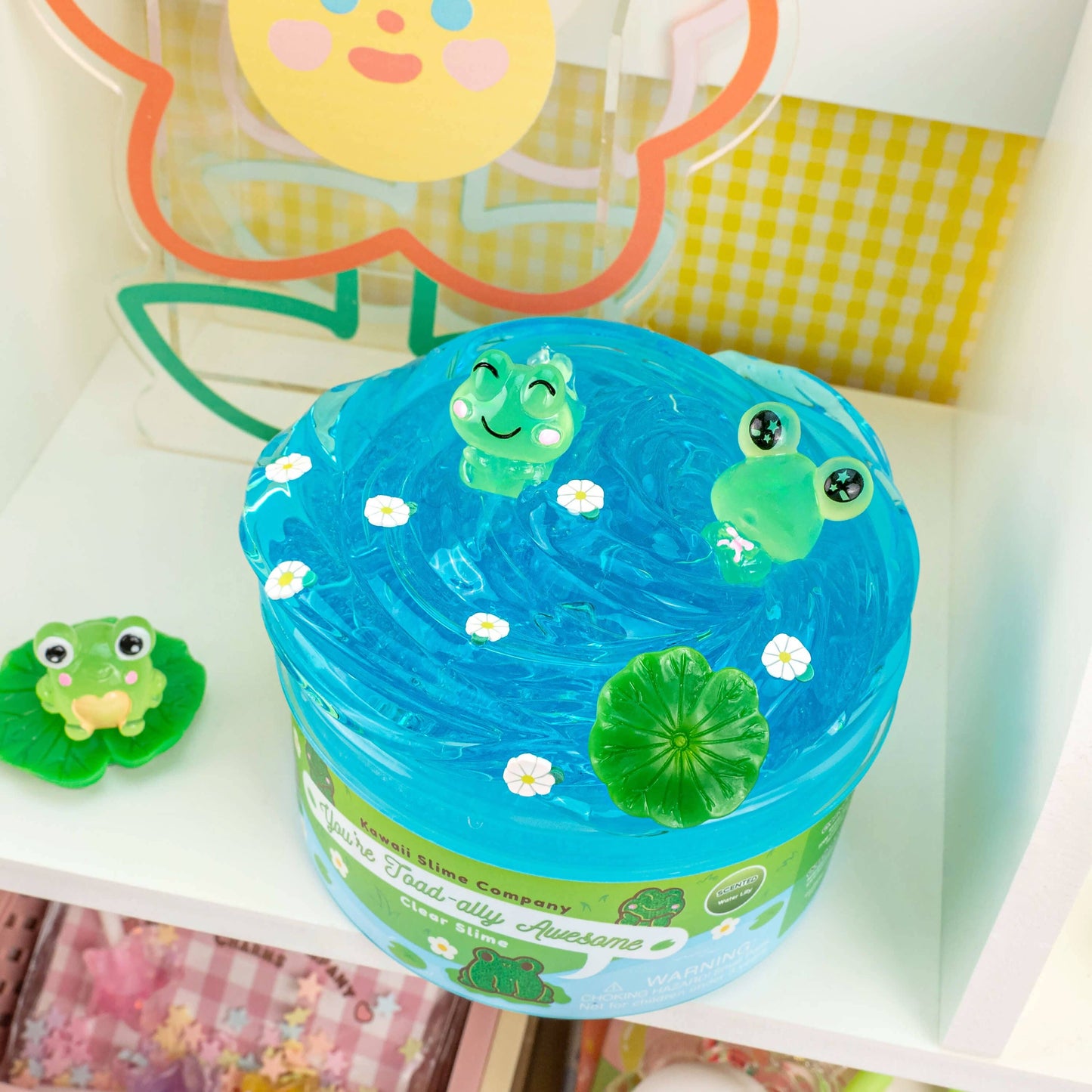 You're Toad-ally Awesome Clear Signature Dome™ Slime