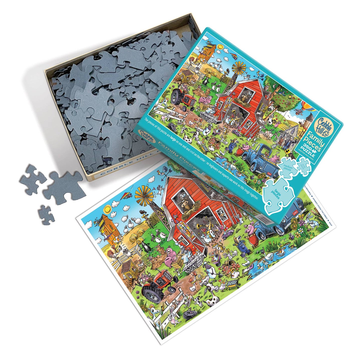 Farmyard Folly (Family) 350pc puzzle