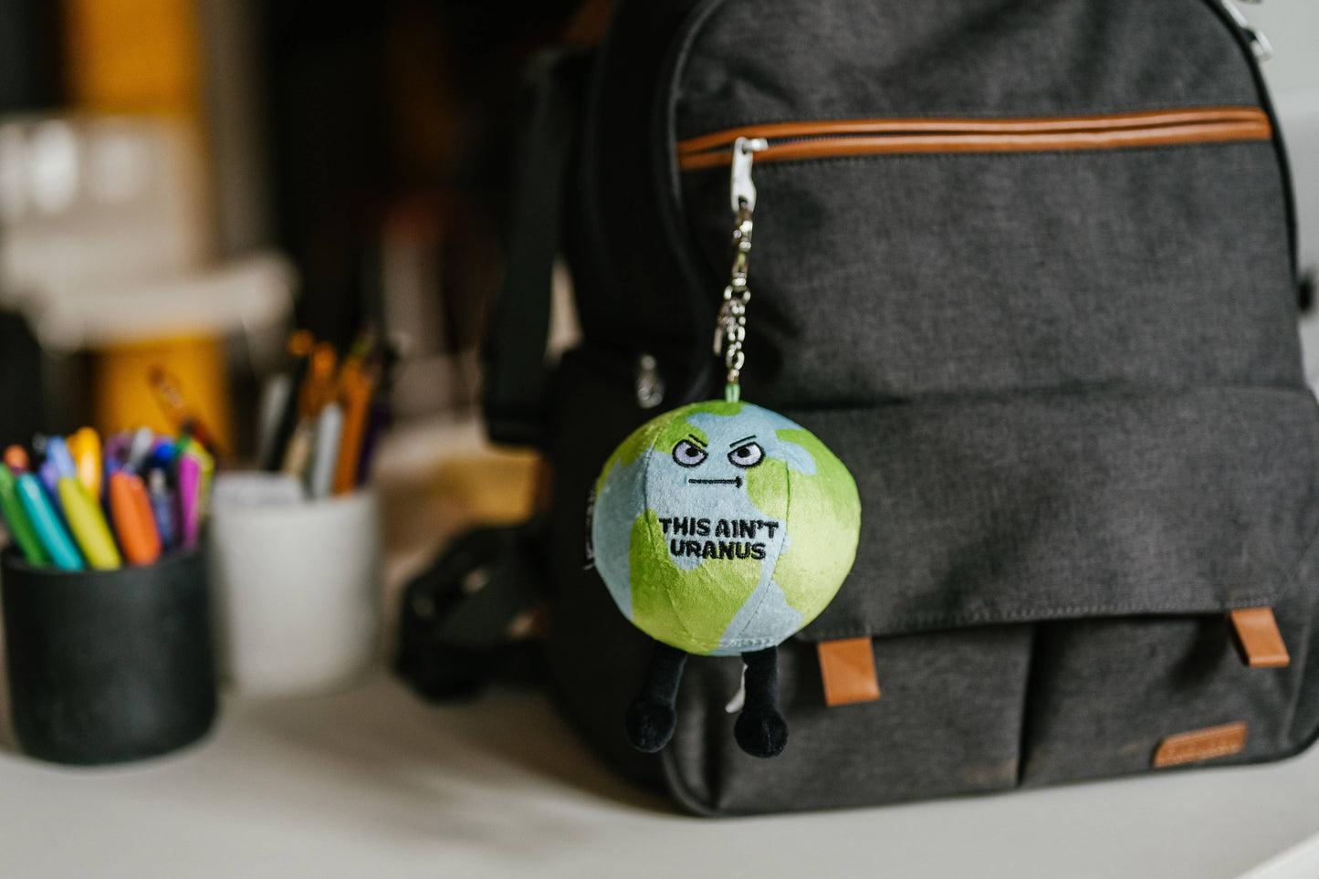 Punchkins - "This Ain't Uranus" Earth Plush Bag Charm