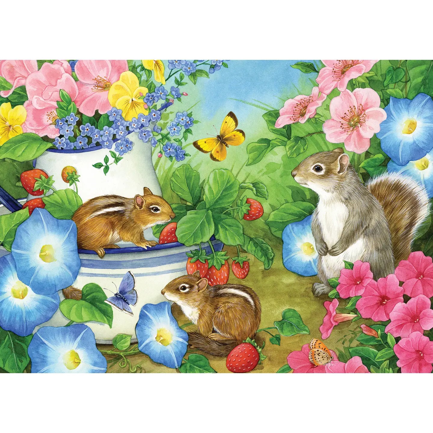 Squirrel Talk 35pc puzzle tray