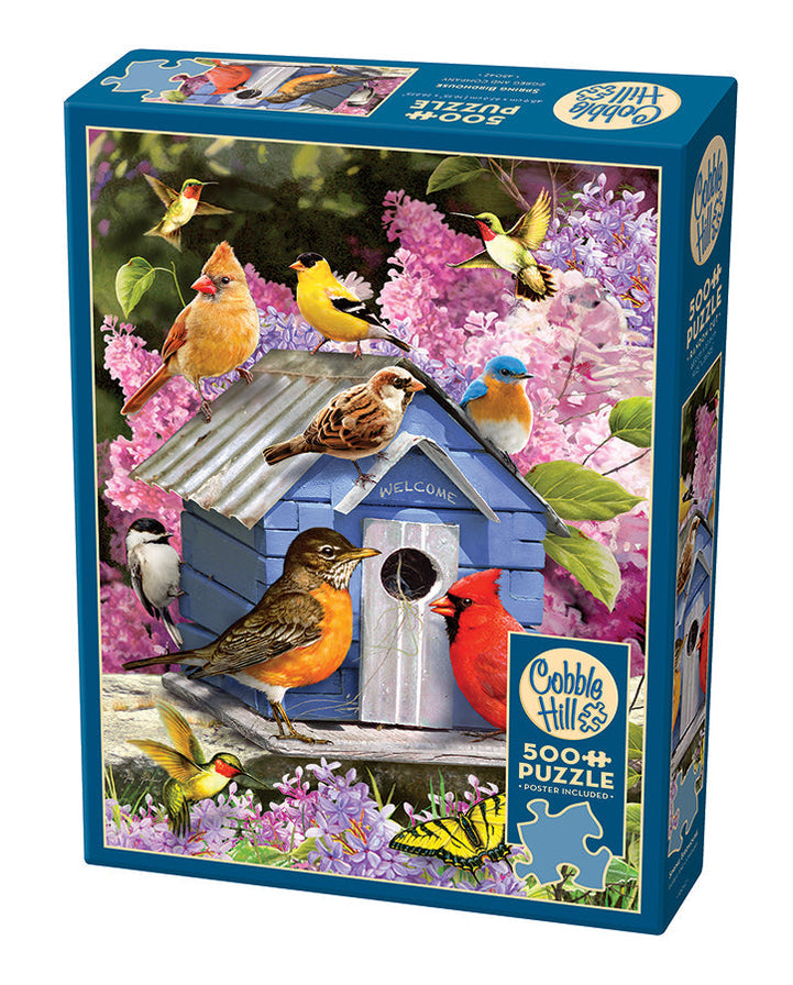 Spring Birdhouse 500pc puzzle