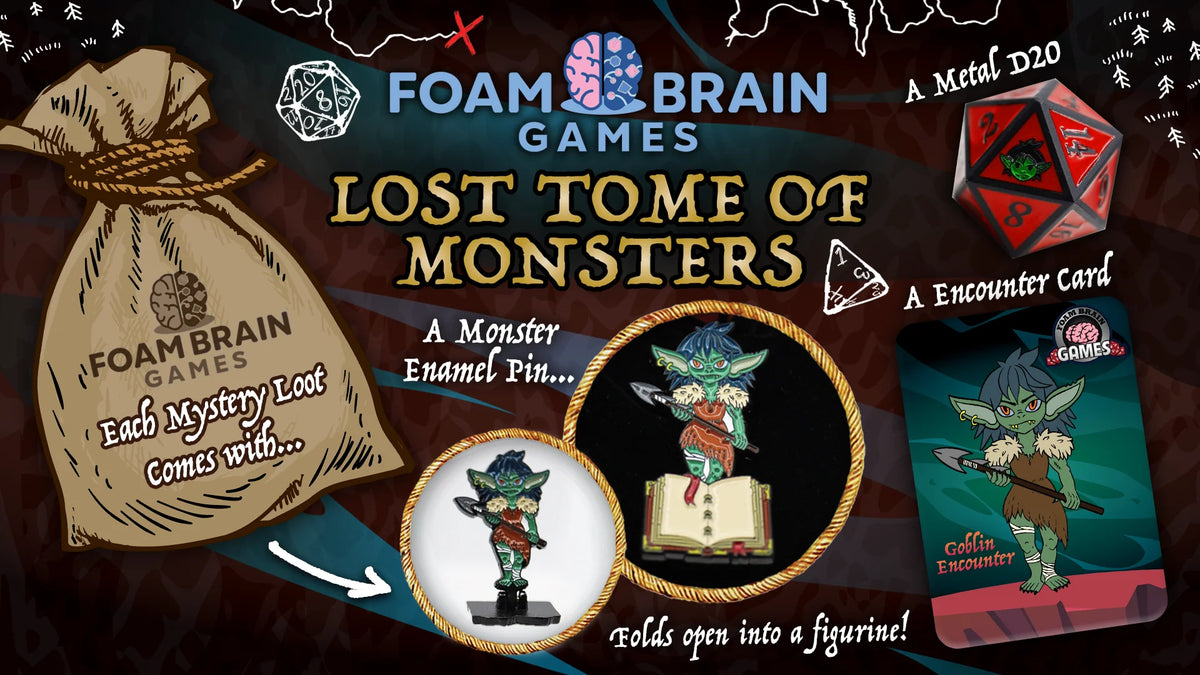 Mystery Loot: Lost Tome of Monsters (Series 1)