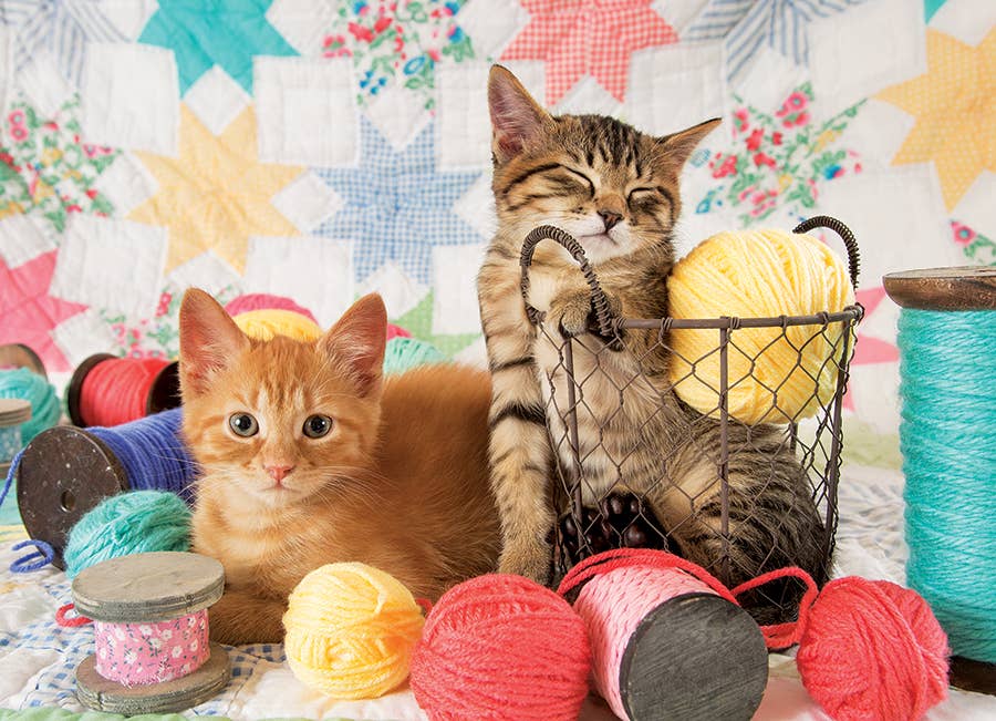 Balls of Fluff 1000pc puzzle