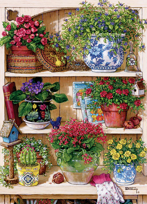 Flower Cupboard 500pc Puzzle