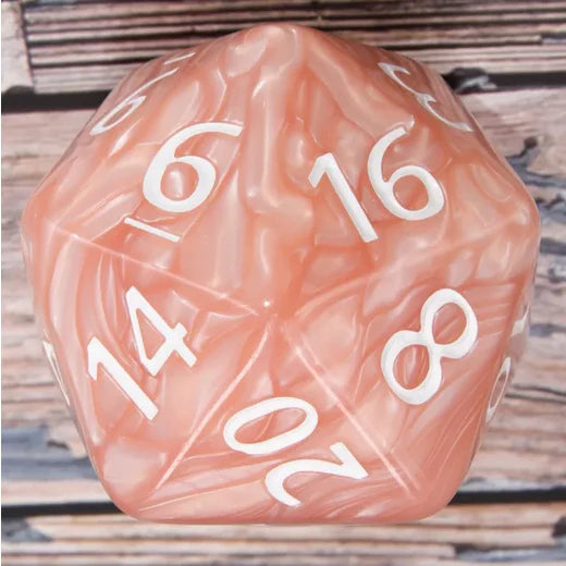 55mm Titan D20 - Beige Pearl, Resin