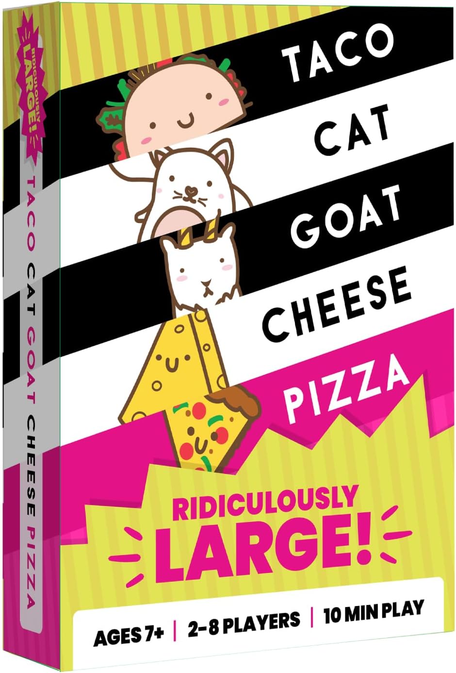 Taco Cat Goat Cheese Pizza: Ridiculously Large Edition