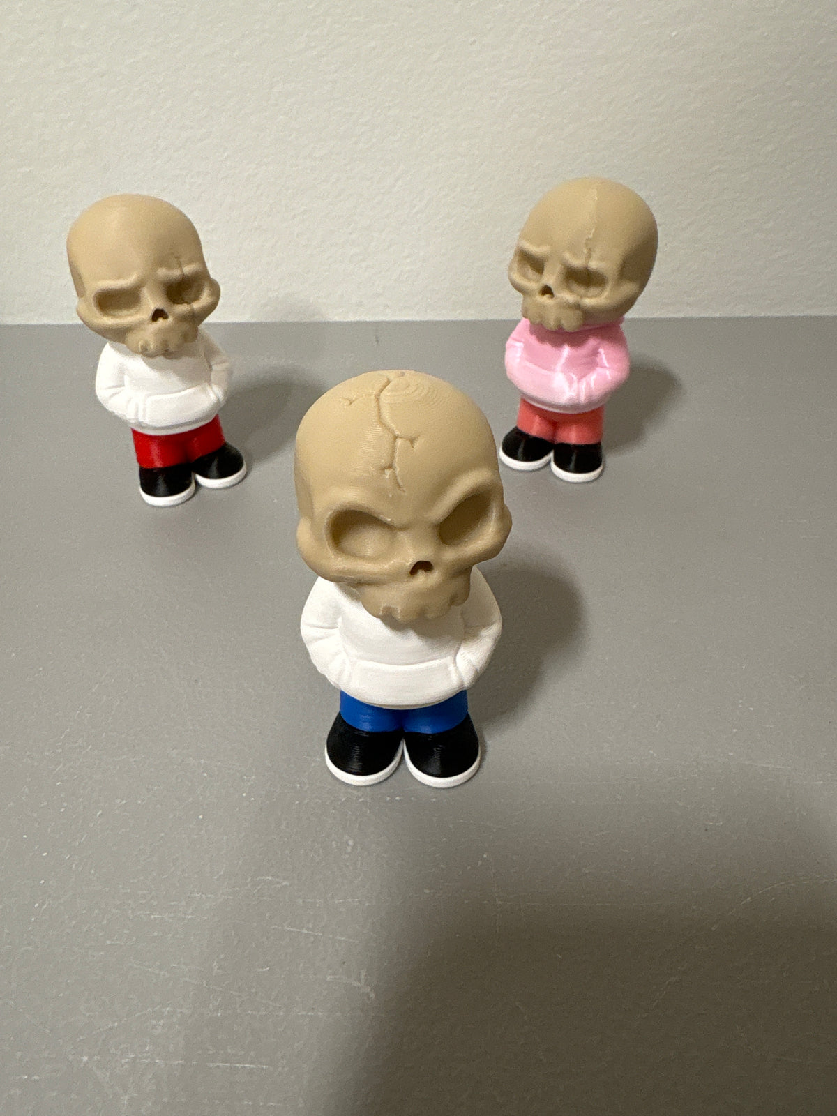 3D Skull in Hoodie