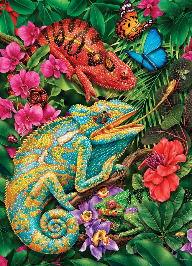 Karma Chameleon1000pc puzzle