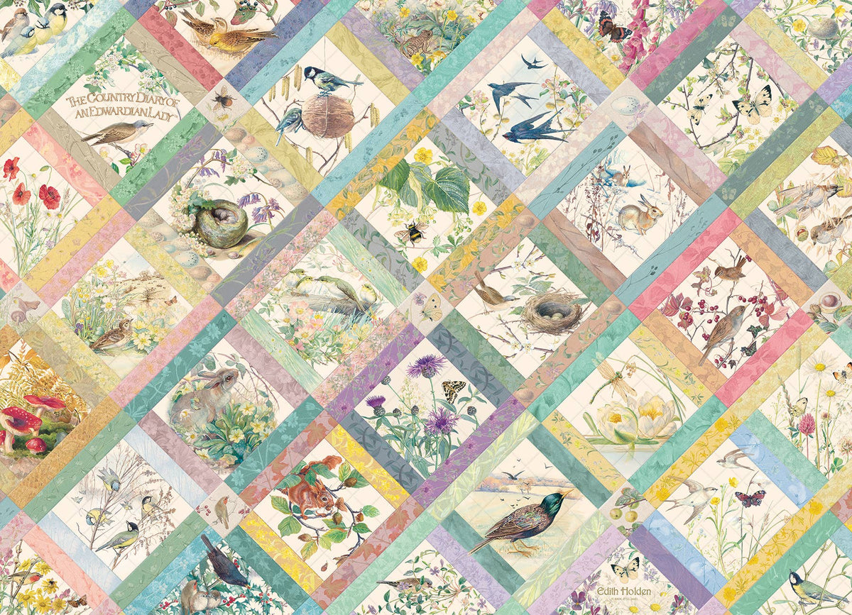 Country Diary Quilt 1000pc puzzle