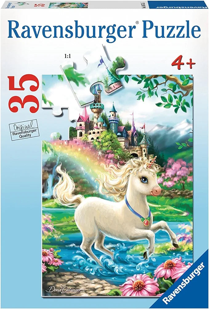 Unicorn Castle 35pc Puzzle