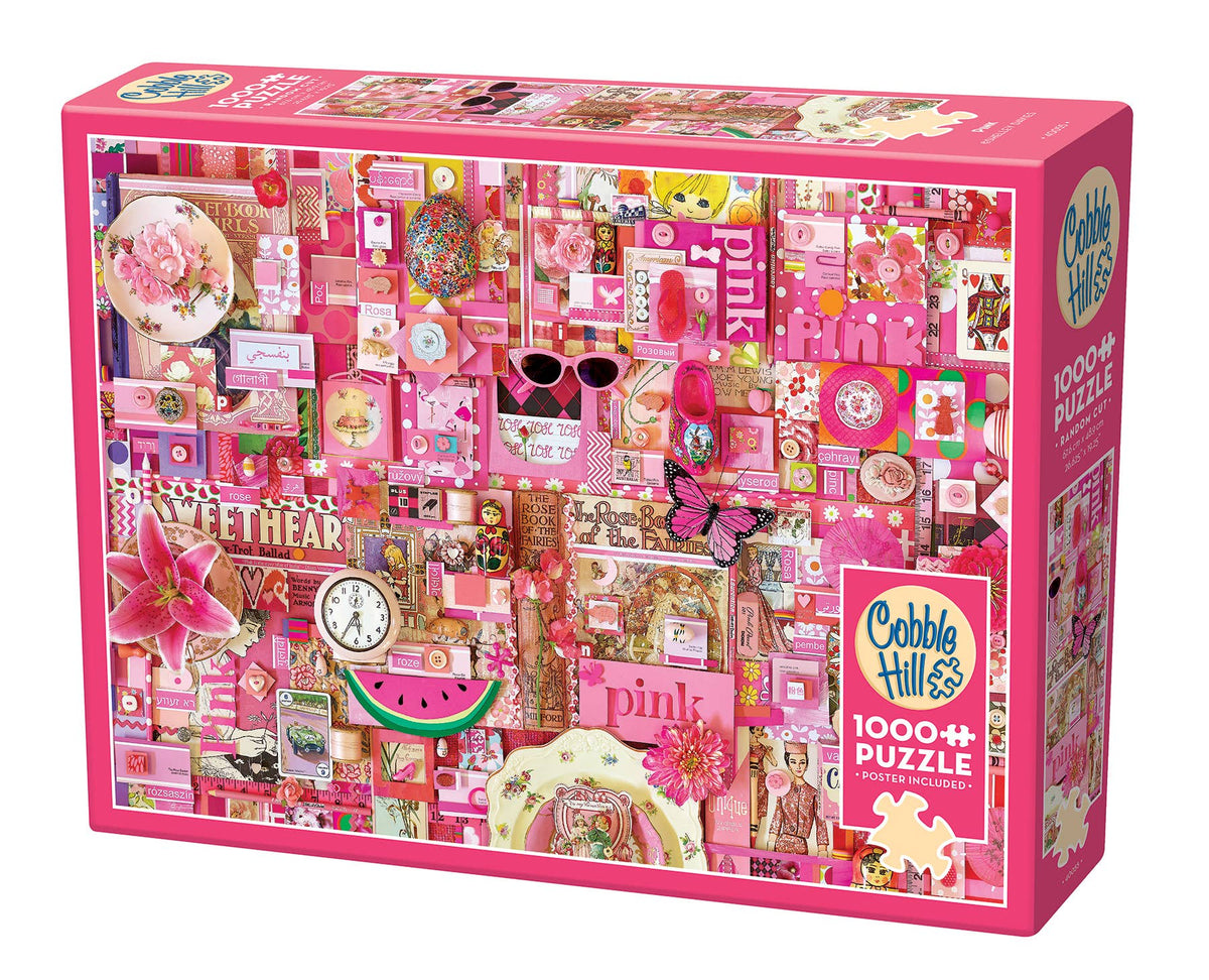 Pink 1000pc puzzle