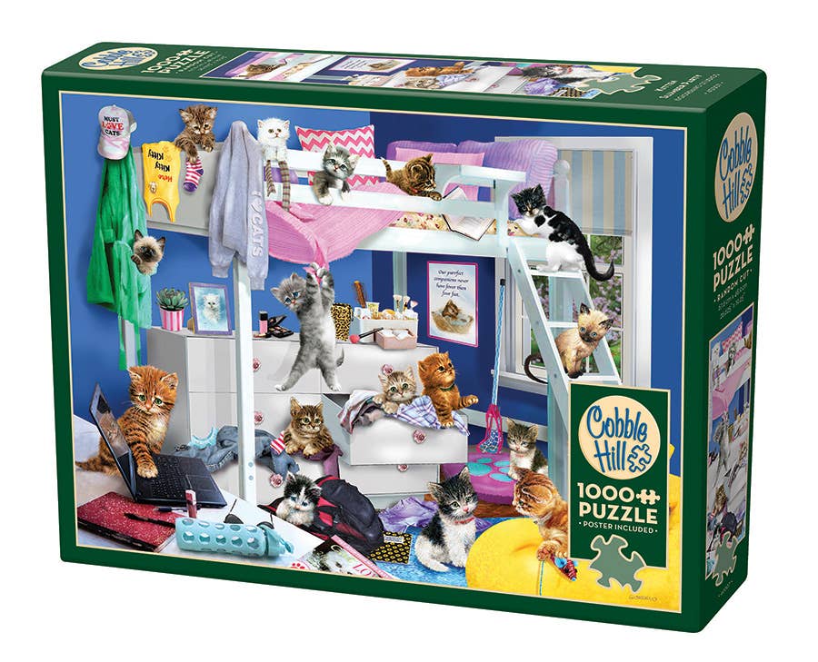 Kitten Slumber Party 1000pc puzzle