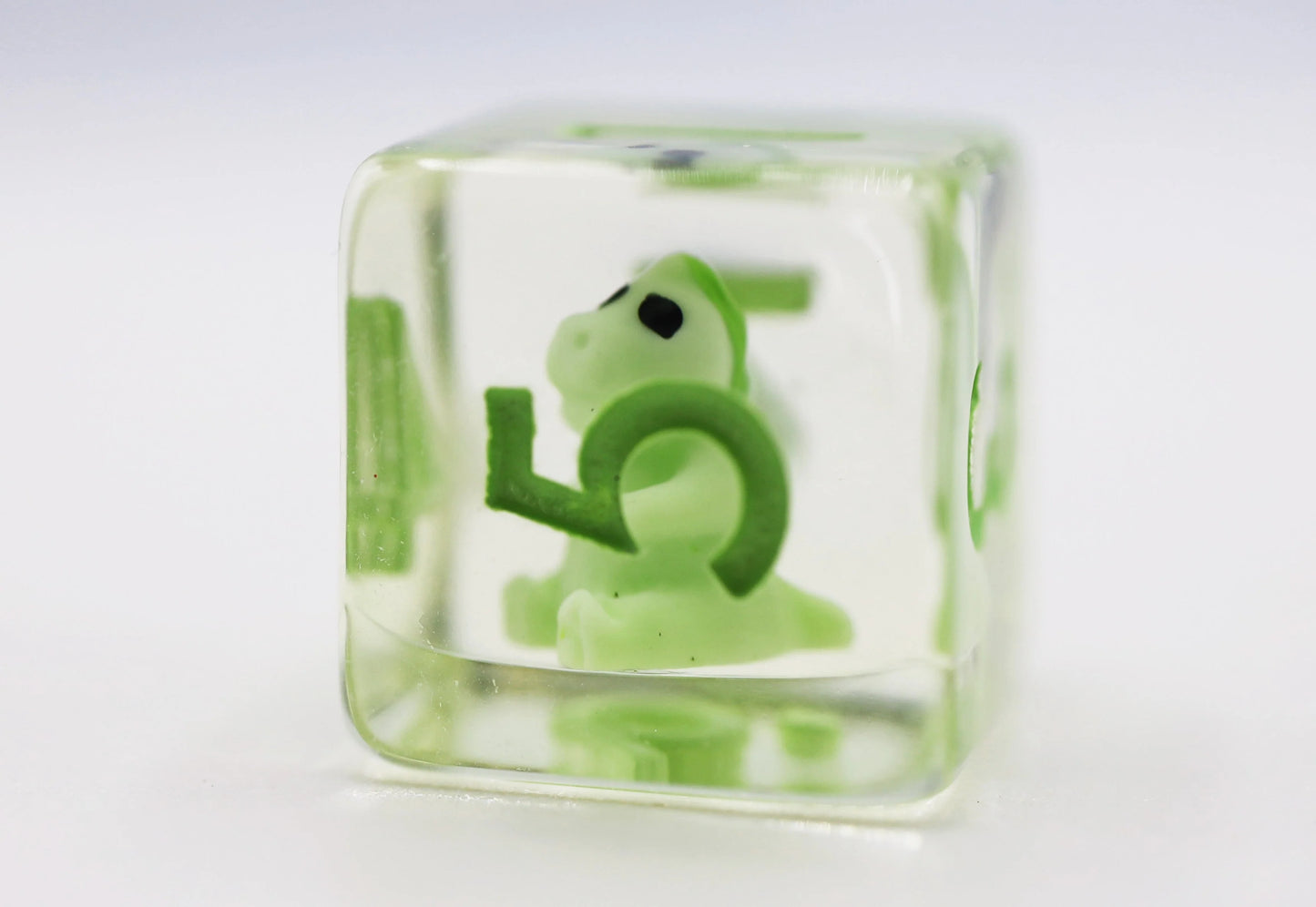 Baby T-Rex Dice Set - Resin Inclusion