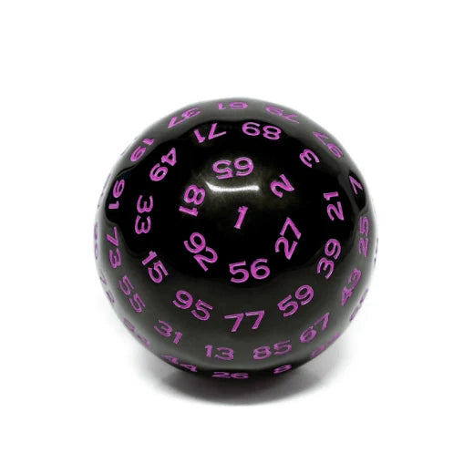 45mm D100 - Black Opaque w/ Purple