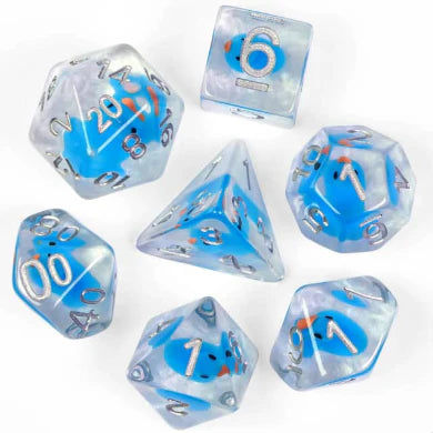 Bubble bath Duck RPG Dice Set