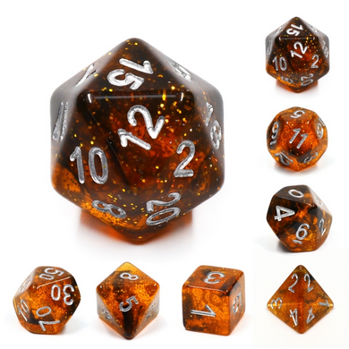 Campfire RPG Dice Set - Resin