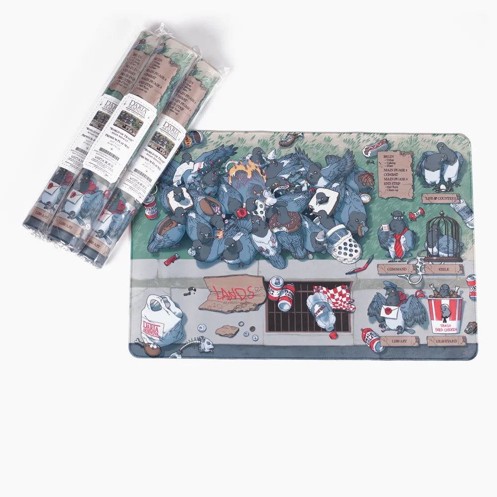 World of Trash - Pigeons - Avian Assault Playmats