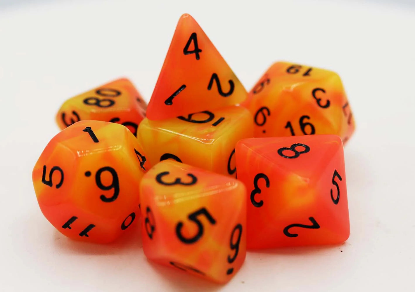 Glow in the Dark - Arcturus RPG Dice Set
