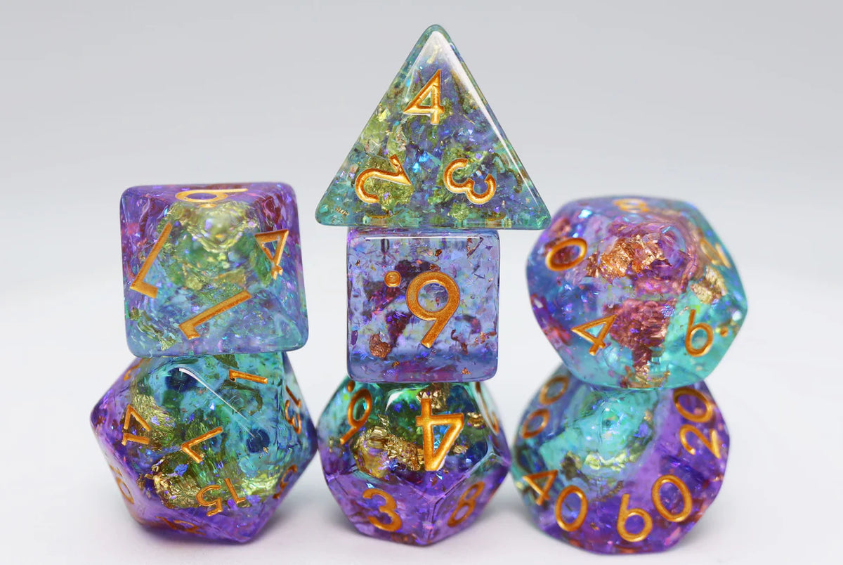 Reminisce RPG Dice Set - Resin