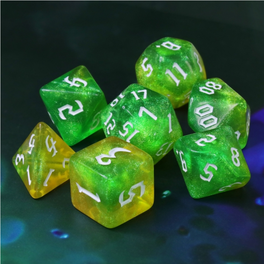 Fairy Tinker Dice Set - Resin
