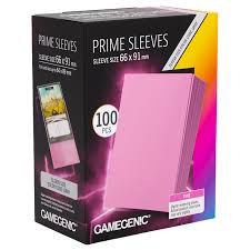 Gamegenic Boxed Prime Sleeves: Pink 100 Count
