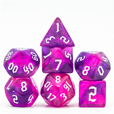 Gravity Elemental Dice Set - Resin