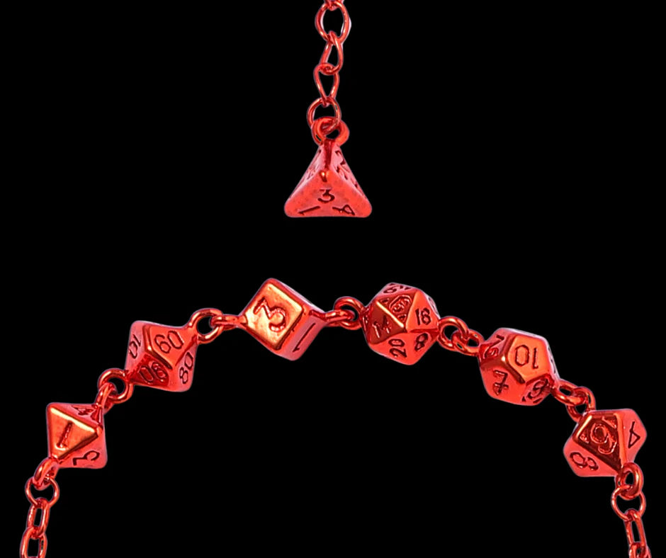 Arcane Bangle Bracelet - Red