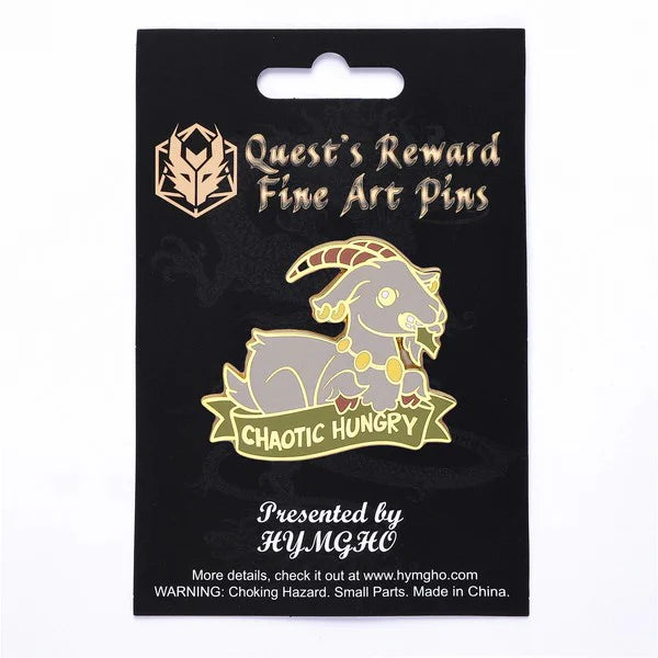 Alternative Alignments Enamel Pin - Chaotic Hungry Goat