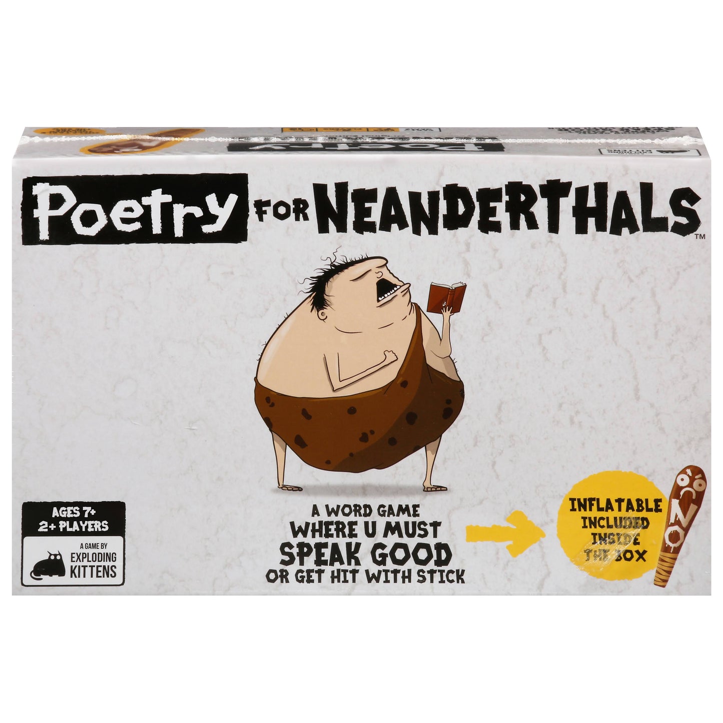 Poetry for Neanderthals