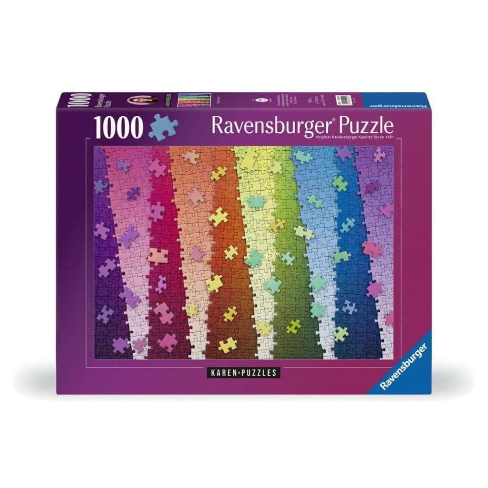Karen Puzzles Colors on Colors 1000pc Puzzle