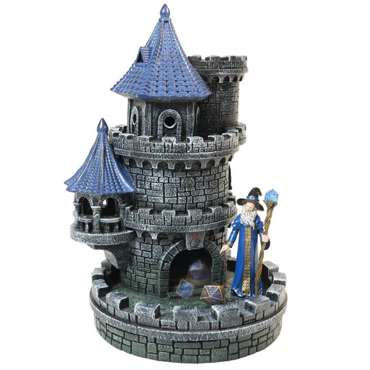 Blue Wizard's Dice Tower (inc. remote)