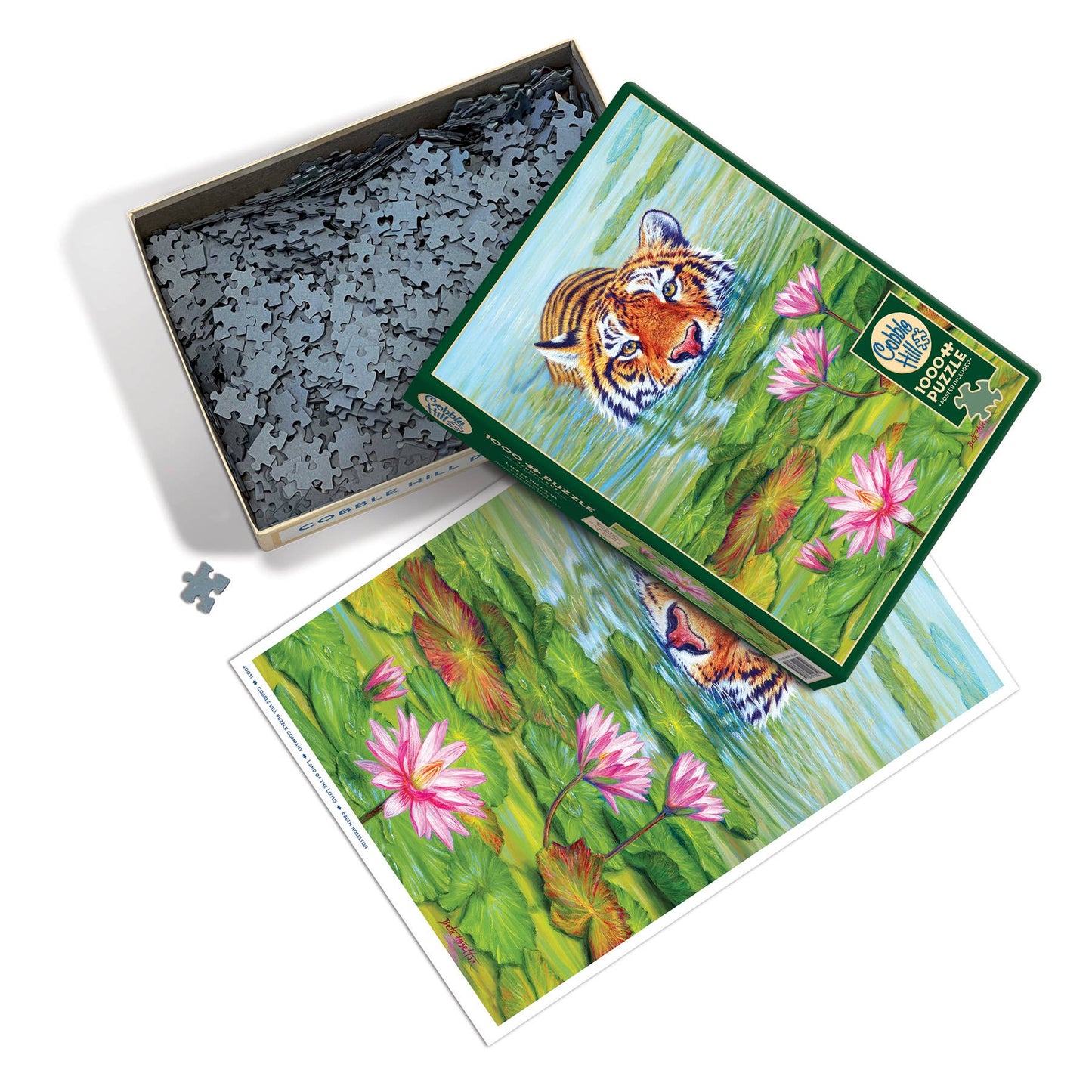 Land of the Lotus 1000pc puzzle