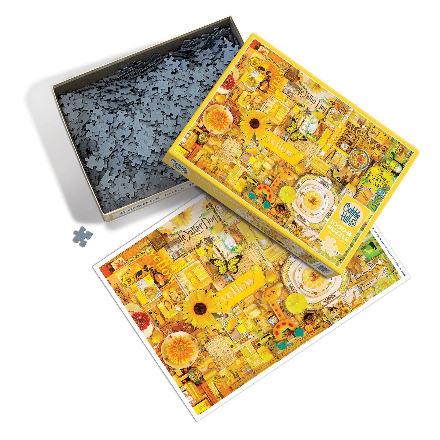 Yellow 1000pc puzzle