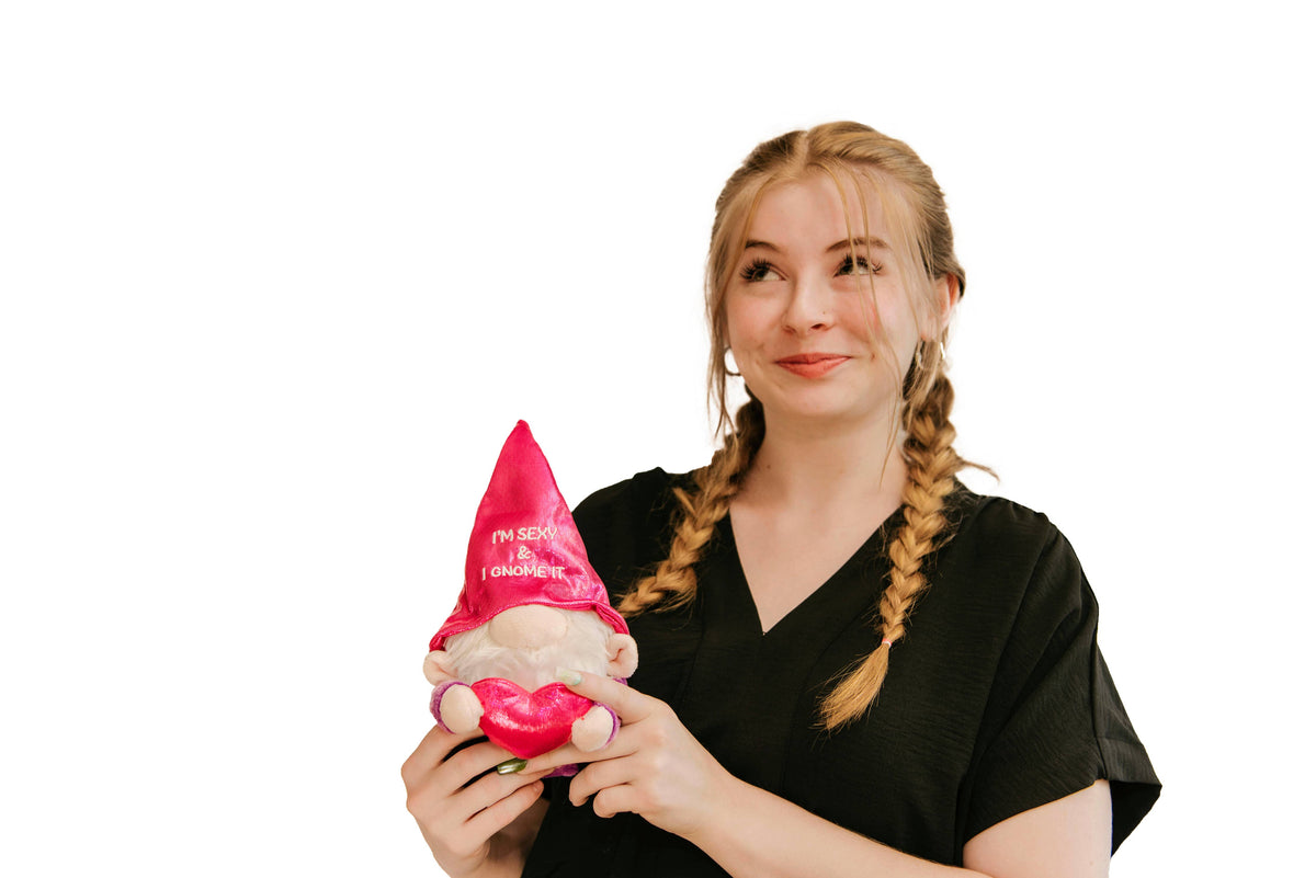 Punchkins - "I'm Sexy & I Gnome It" Plush Gnome