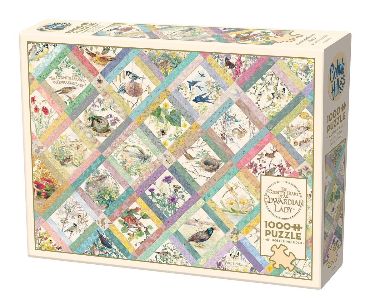 Country Diary Quilt 1000pc puzzle