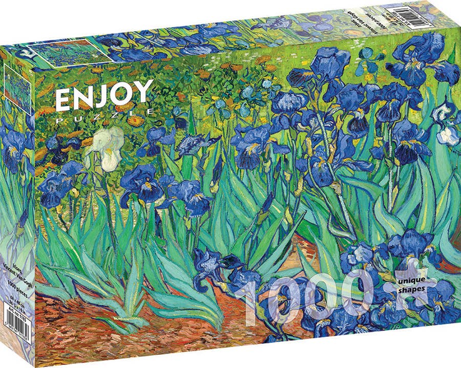 Van Gogh: Irises 1000pc Enjoy Puzzle