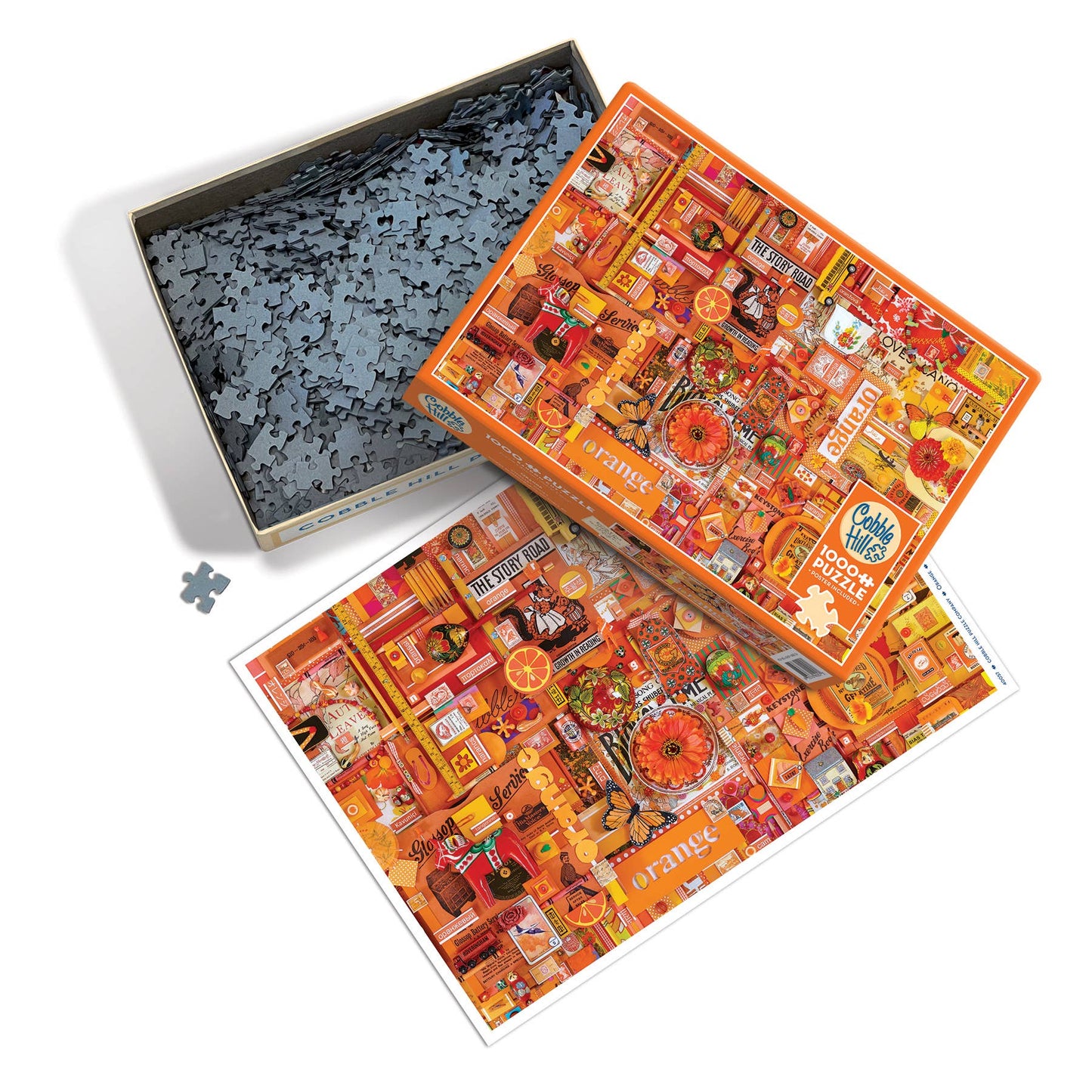 Orange 1000pc puzzle