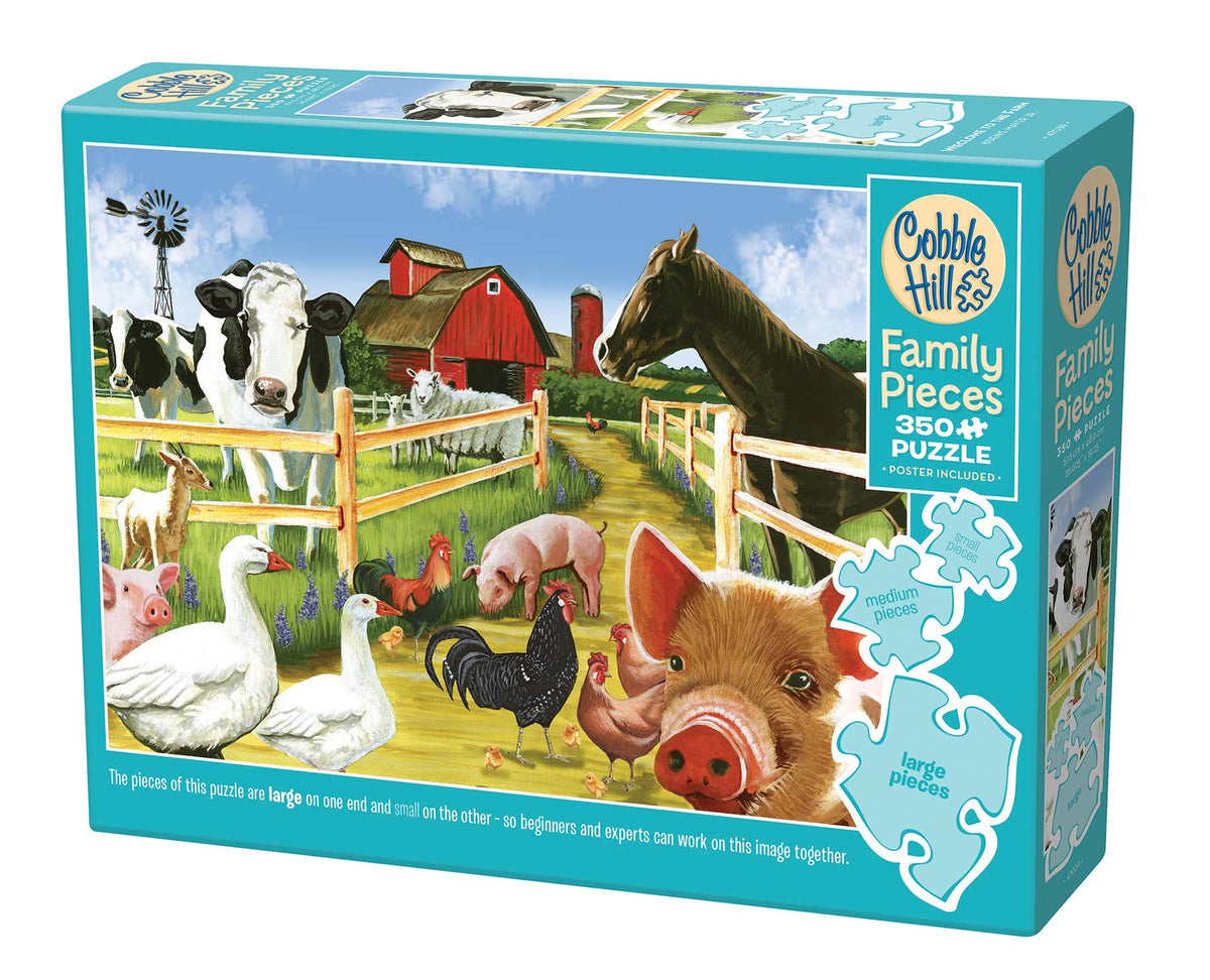 Welcome to the Farm (Family) 350pc puzzle