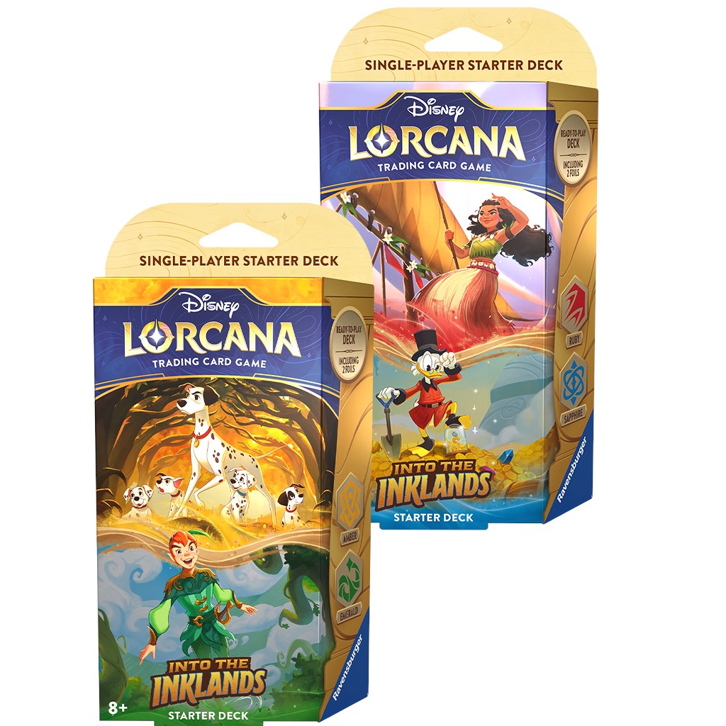 Disney Lorcana: Into the Inklands Starter Deck Guildhall Games Disney Lorcana: Into the Inklands Starter Deck Guildhall Games