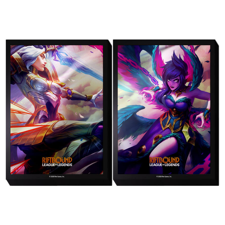 Riftbound League of Legends TCG: 100 Art Sleeves