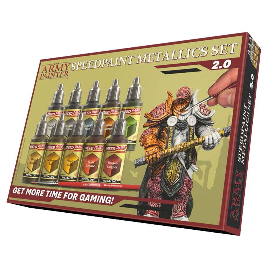 Army Painter: Speed Paint Metallics Set