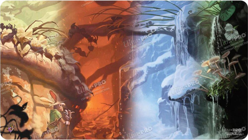 Playmat: MTG - Bloomburrow - Forest Seasons