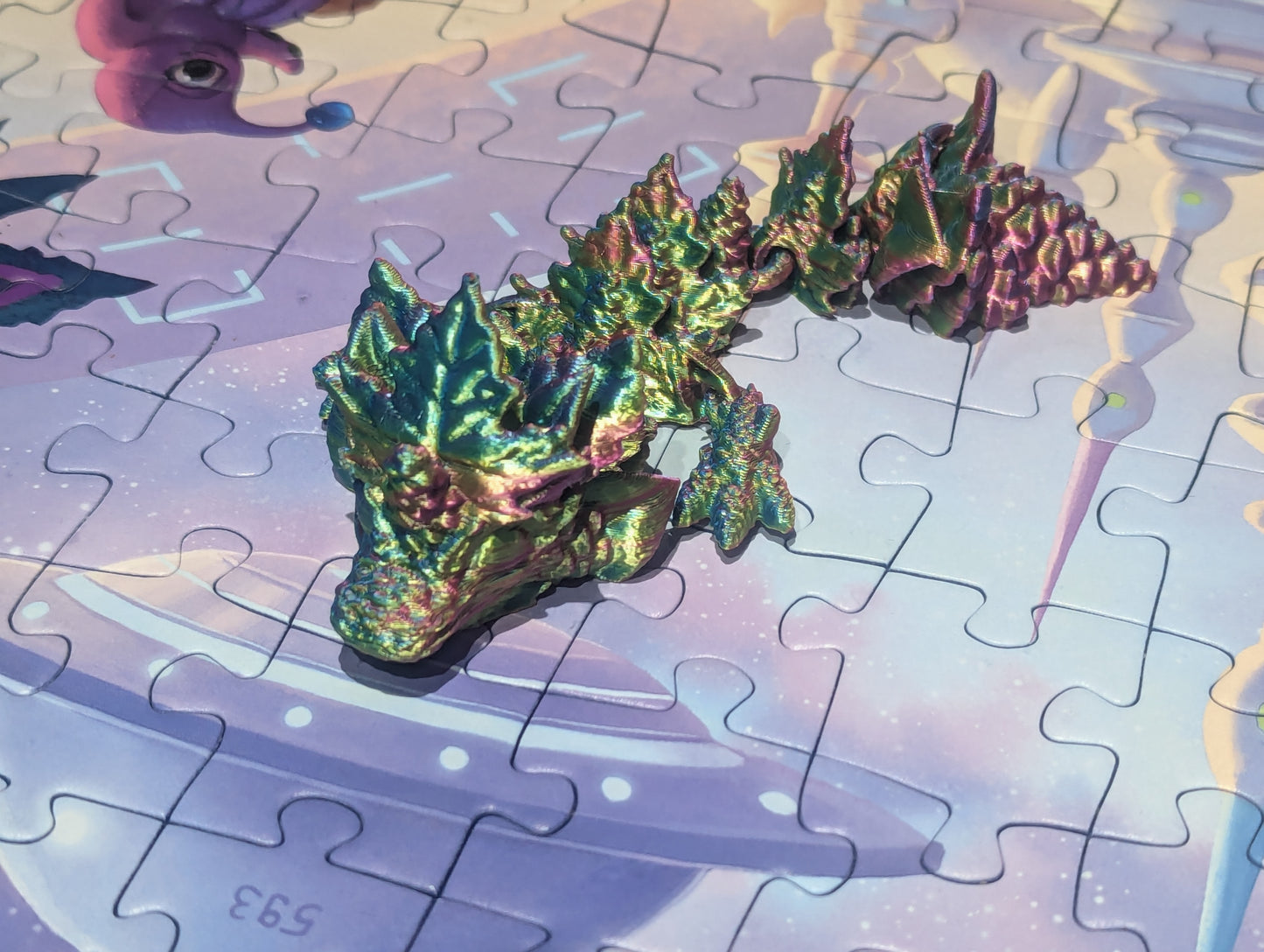 3D Tiny Pine Cone Dragon