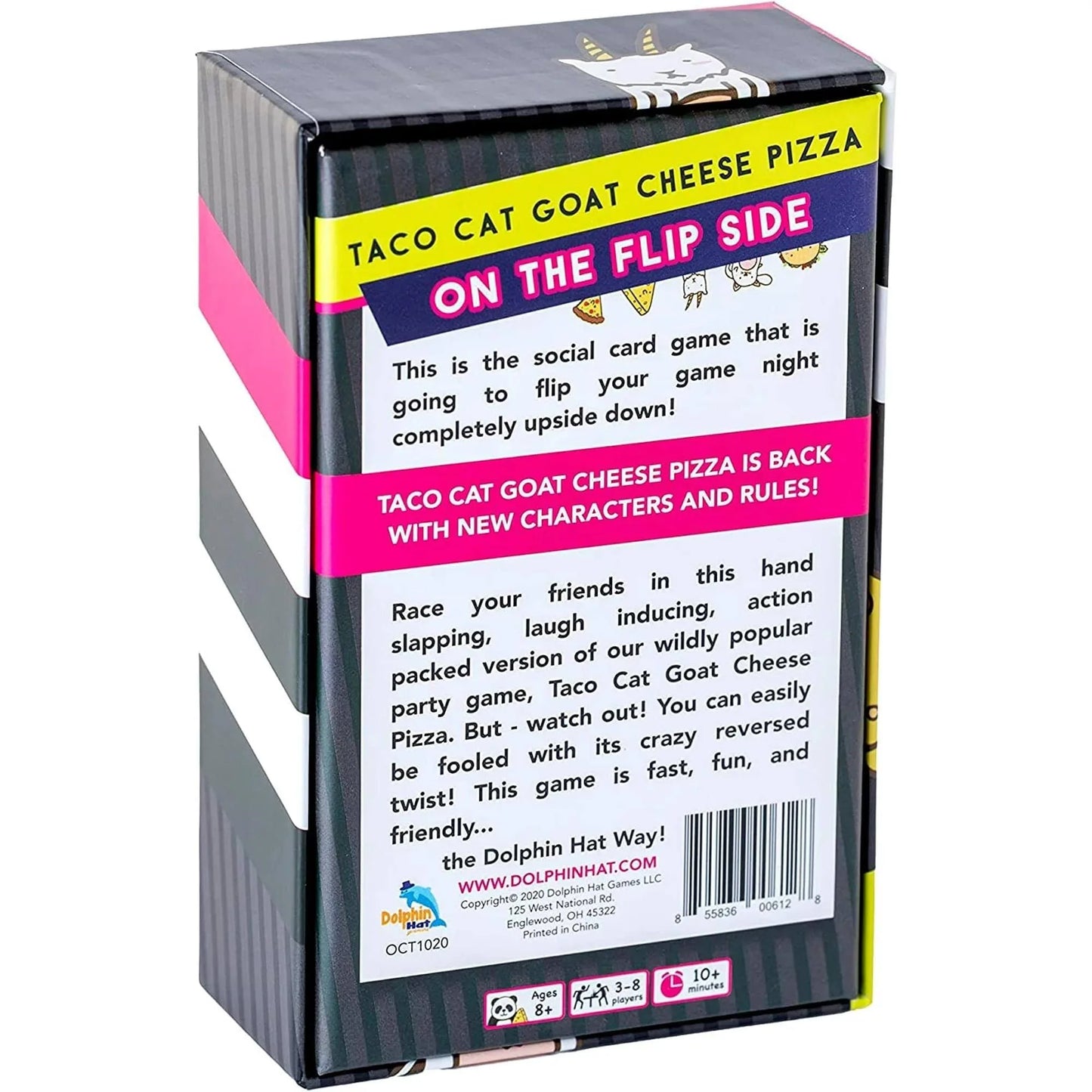 Taco Cat Goat Cheese Pizza: On the Flip Side