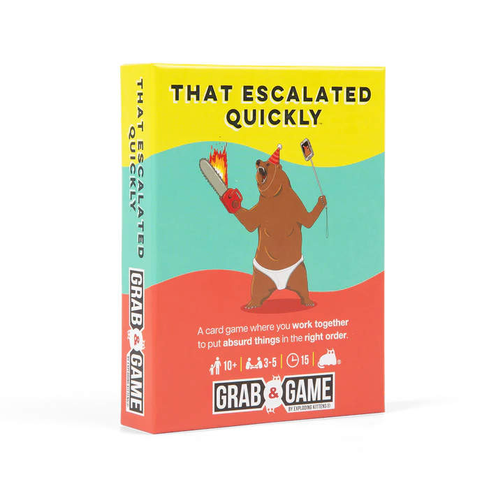 That Escalated Quickly: Grab and Game