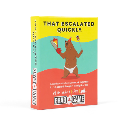 That Escalated Quickly: Grab and Game