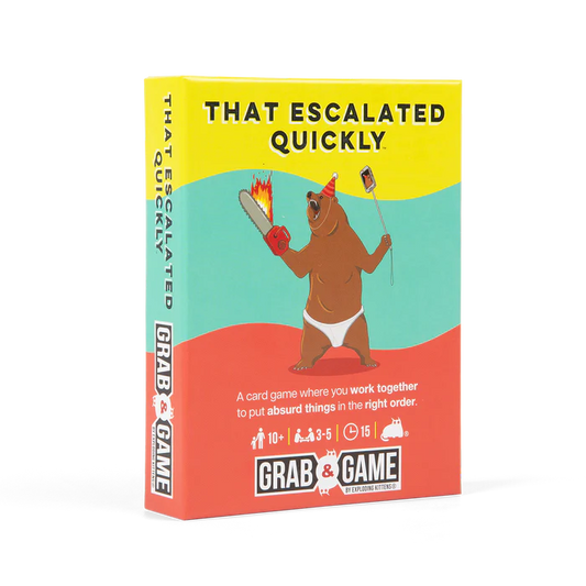 That Escalated Quickly: Grab and Game