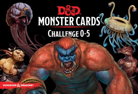 Monster CR 0-5 Spellbook Cards(D&D 5e) - Library Reservation